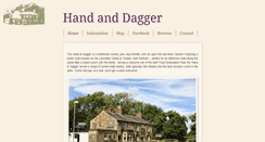 Desktop Screenshot of handanddagger.com